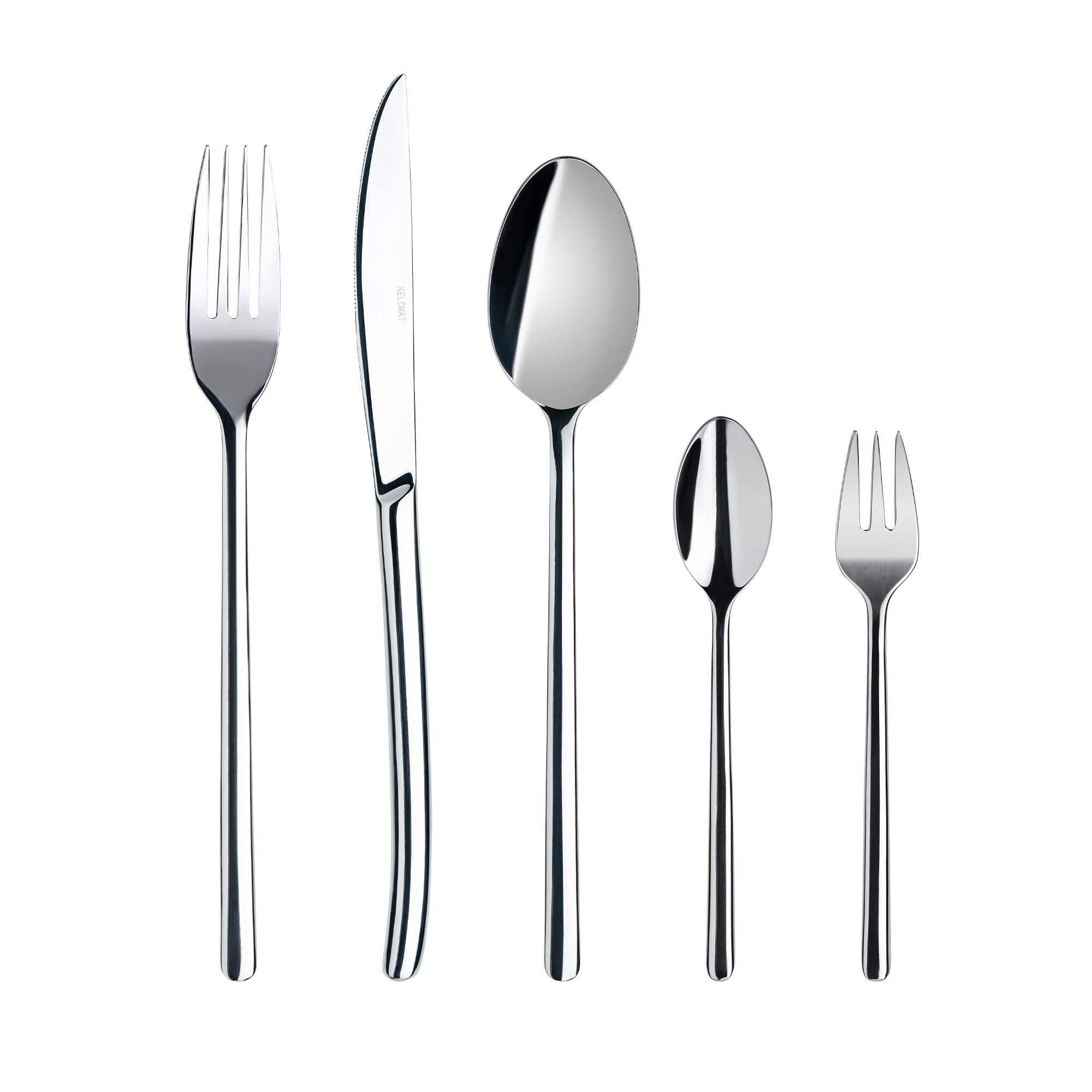 Kelomat - Besteck -Set Edelstahl 60-teilig, Mondio