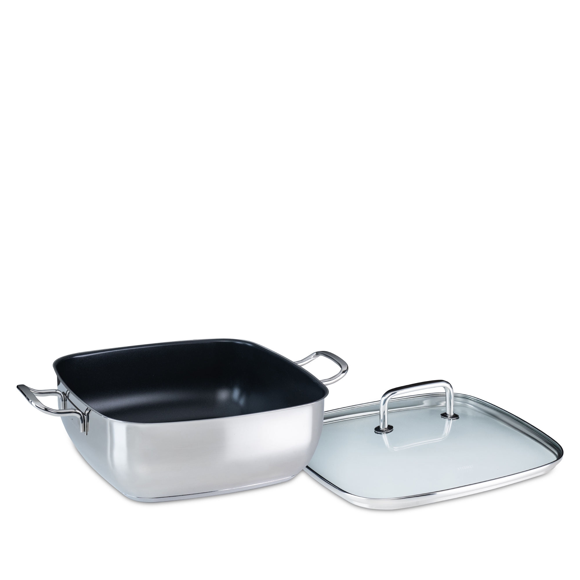 Kelomat - roaster QUATTRO, 28 x 28 cm, stainless steel